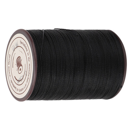 0.45mm Leather Sewing Wax Cord 160m/Roll Black 1