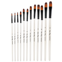 12pcs Drawing Brush Set Gouache Water Oil Painting Tools