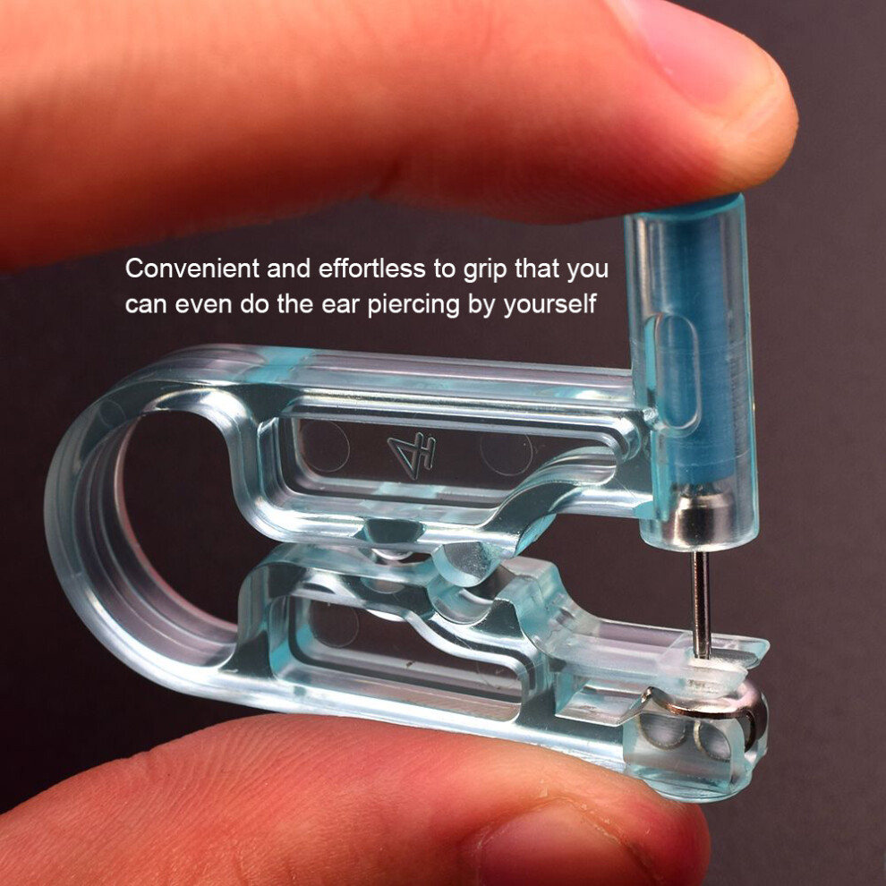 Ear Piercing Gun Disposable No Pain Safety Tool with Ear Stud Kit