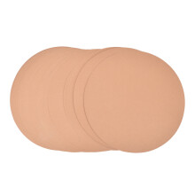 25 Pcs Round Paper Sketch Pad Thickened Oily Kraft