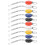 10 Pcs Soft Measuring Tape 5 Colors Cloth Making Accessory 3