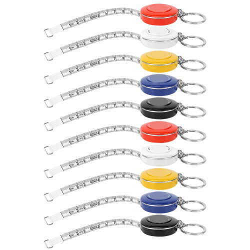 10 Pcs Soft Measuring Tape 5 Colors Cloth Making Accessory 2