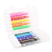 (12 Colors) Rotating Crayon ABS Water-Soluble Art Painting Stick 12 Colors