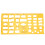 Architectural Drawing Template Hollow Geometric Ruler 4351 1