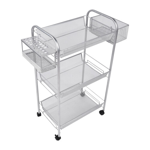 Portable Trolley Cart Drawing Tool Storage Holder Stand 1