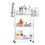 Portable Trolley Cart Drawing Tool Storage Holder Stand 5