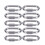 10Pcs Quick Link Connector Starke Durable Einfach 1