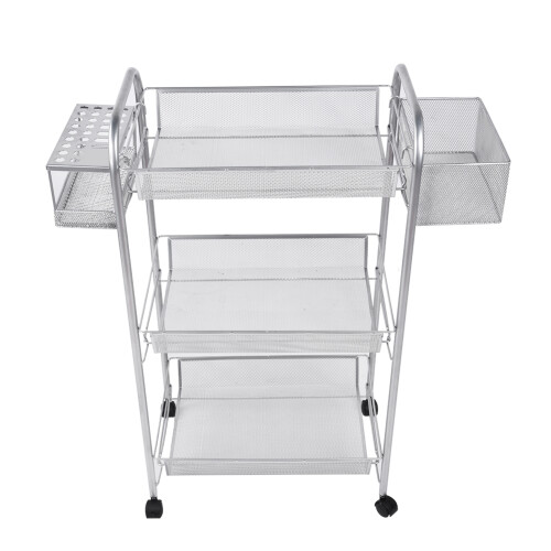 Portable Trolley Cart Drawing Tool Storage Holder Stand 2