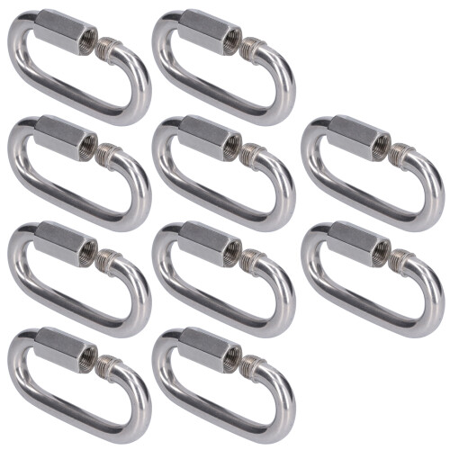 10Pcs Quick Link Connector Starke Durable Einfach 1