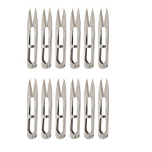 12Pcs Embroidery Yarn Scissors Small Thread Sewing Scissors Snippers