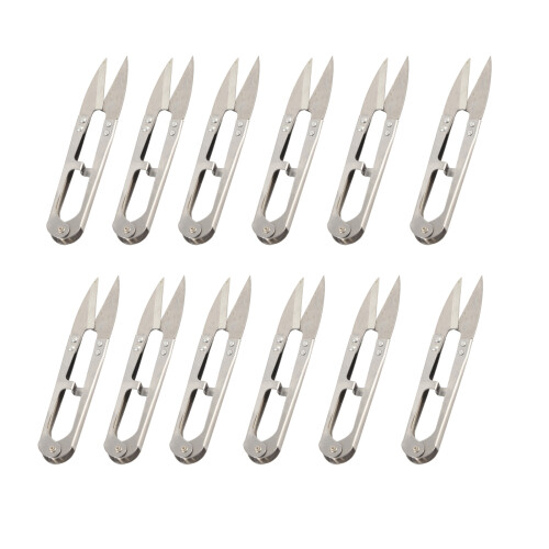 12Pcs Embroidery Yarn Scissors Small Thread Sewing Scissors Snippers 1