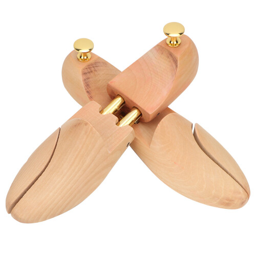 2Pcs Wood Shoe Tree Anti Deformation Adjustable (43-44)