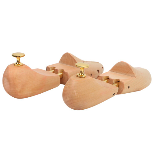 2Pcs Wood Shoe Tree Keeper Adjustable Anti Deformation (45-46) 2