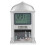 Plastic Islamic Prayer Digital Clock Wall Clock (Grey) 3