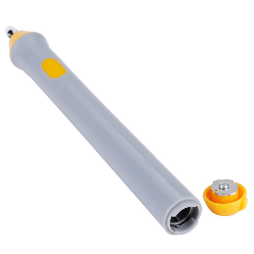 Tenwin Electric Automatic Pencil Eraser with 22 Refills (Gray) 2