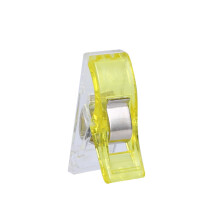 100pcs Yellow Mini Hemming Clips for Crafts Sewing Knitting Crochet