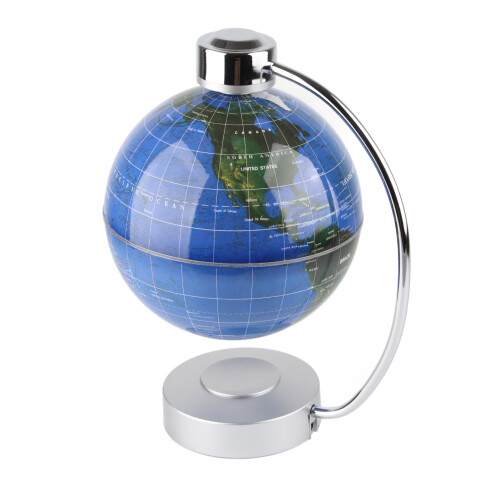 Floating Globe Desk Display Magnetic Levitating Planet Earth Ball Blue 2