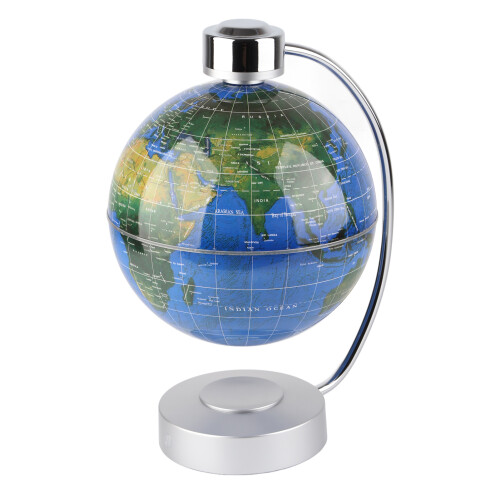 Floating Globe Desk Display Magnetic Levitating Planet Earth Ball Blue 1