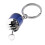 Gear Shifter Keychain Metal Keyring Blue 4