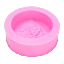 Moon Face Cake Fondant Mold Food Grade Silicone Candy Decorating