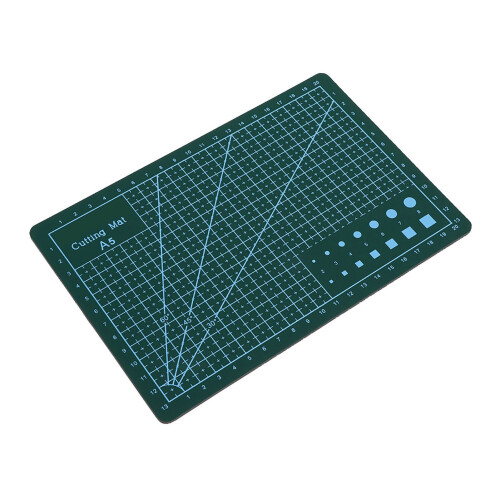 A5 Durable PVC Cutting Mat Self Healing DIY Tool Green 2