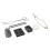 8PCS Graphite Crucible Set Silver Copper Ingot Torch Melting Kit 3