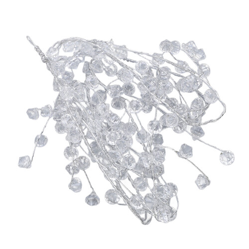 1.2m Ice Wire Clear Garland Flexible Bead Decor for Stage Light 2