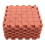 9 Pcs Knitting Blocking Mat Brick Red Interlocking Foam Board Crochet 1