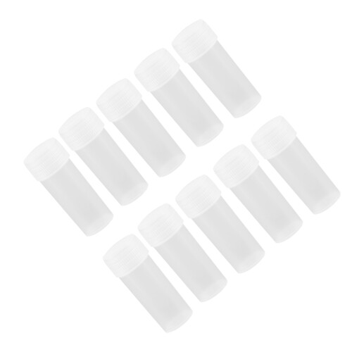 50 Pcs 5ml Volume Plastic Sample Bottles Small Storage Container 1