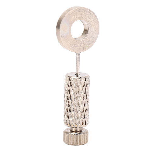 (Long 6-12mm(silver)) Leather Suture Needle Locking Pin Hand Sewing Tool 6-12mm Silver 1