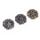 3 Set Dragon Pattern Metal Buttons Vintage Retro Craft 5
