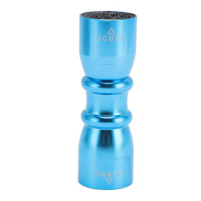 (Blue) 3 in 1 Snooker Pool Cue Tip Repair Tool Portable Shaper Picker Violet