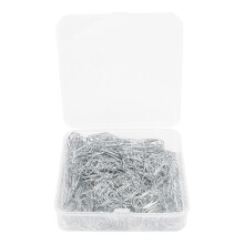 300PCS Heart Paper Clips Stainless Steel Non Slip