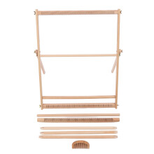 Weaving Frame Beech Wood Hand Weaving Machine Tapestry Scarf Blanket