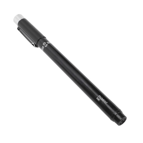 Double Line Drawing Pen 0.5mm Fine Tips Black Marker 2