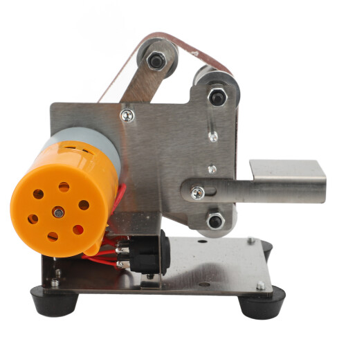 Mini Belt Sander Double Bearing Adjustable Angle Vertical 1