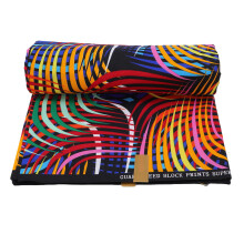 6 Yards Ankara Fabric Soft Polyester Printed Wax for Clothing Crafts
