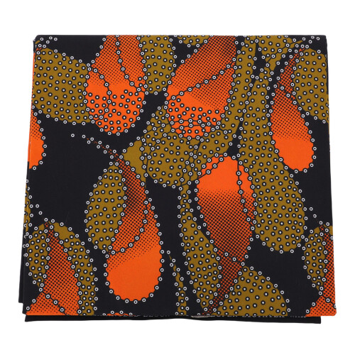 6 Yards African Wax Print Fabric Double Sided Polyester