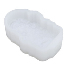 Food Grade Silicone Popsicle Mold Flower Pattern Safe Ice Pop Cream
