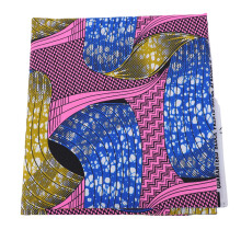 African Print Fabric 6 Yards Double Side Wax Print Polyester
