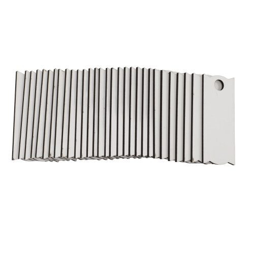 30 Pcs 40oz Cup Sublimation Name Plate 8.1x3.3cm MDF