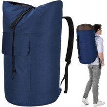(Dark blue) 115 litre laundry bag for military green college