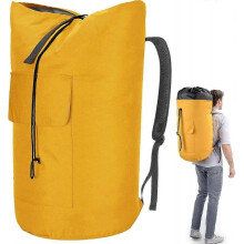 (Yellow) 115 litre laundry bag for military green college