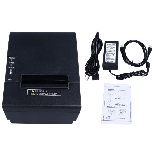 80mm Thermal POS Printer USB Bluetooth Bill Printer with Auto Cutter