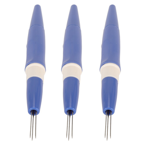 3Pcs Needle Felting Tools with 3 Needles Ergonomic Handle 1