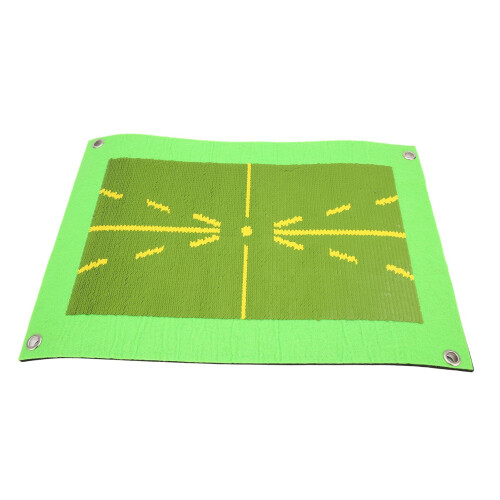 Golf Swing Mat Beginner Wear Resistant Plastic Training Mat for Home 1