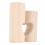 2Pcs Tea Light Holder Heart Shaped Wood Decor for Table 4