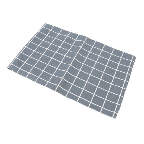 Rectangular Tablecloth Checked Stripe 140x220cm 1