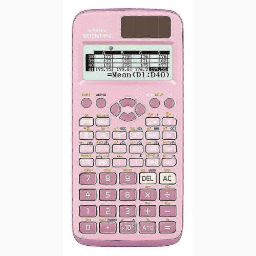 (Pink)FX-991EX wissenschaftlicher Rechner mit natrlichem Display