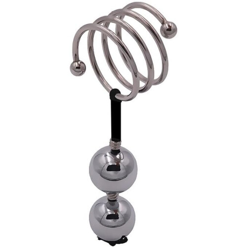 Double Bubble Anal Bead Cock Ring 32mm 2 Bead 1